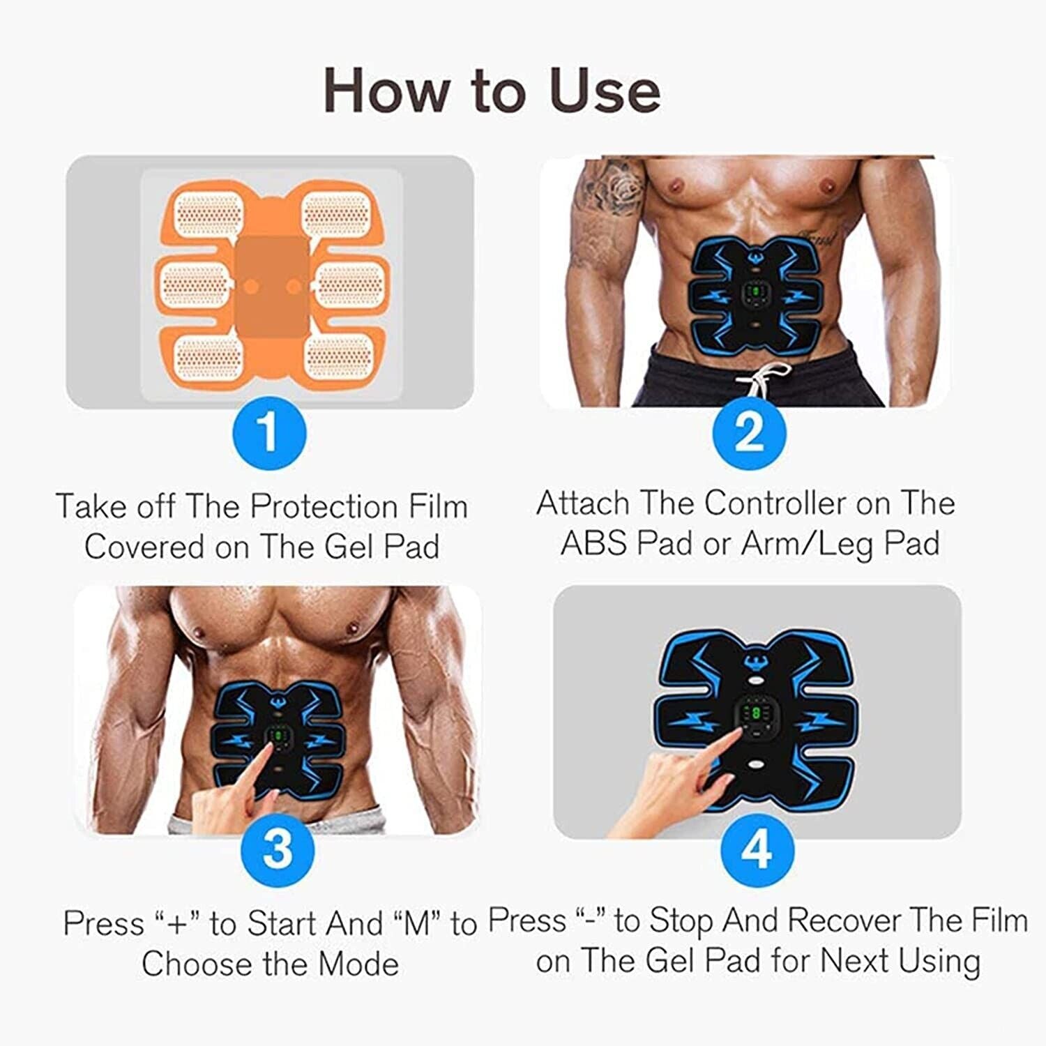 How to use abb stimulator - CoreSculpt Trainer In 4 simple steps for new year fitness