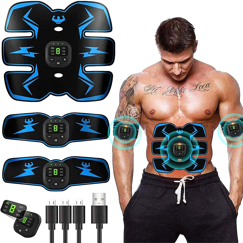 CoreSculpt Trainer, abb stimulator on man abbs for new year fitness, Front picture