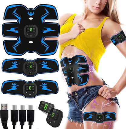 CoreSculpt Trainer, abb stimulator on woman abbs for new year fitness, Front picture