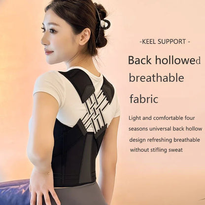 Dropshipping Stock Adjustable Back Posture Corrector Belt Women Men Prevent Slouching Relieve Pain Posture Corrector