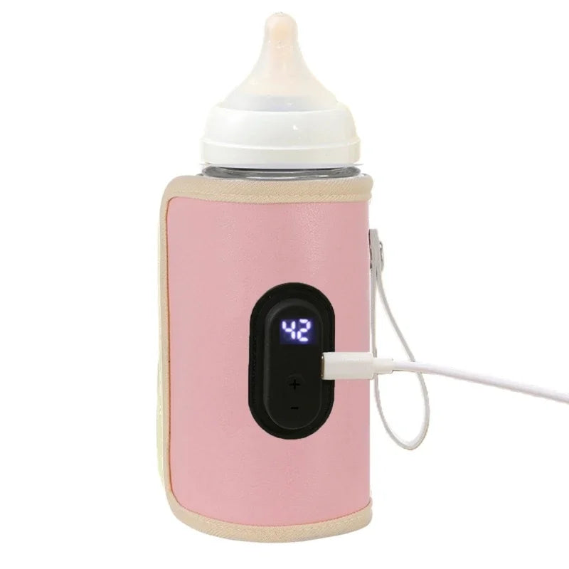 Baby Milk Warmer Baby Nursing Bottle Heater, Portable USB Bottle Warmer for Car, Outdoor Travel Accessories Outdoor Portable