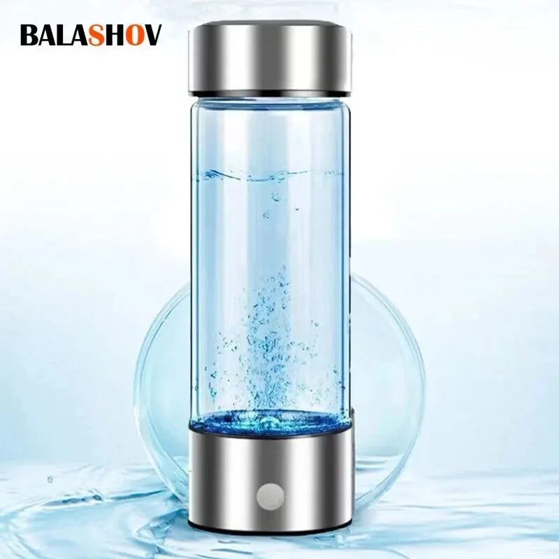 Portable Hydrogen Water Generator Alkaline Maker Rechargeable Water Ionizer Bottle Super Antioxidan Hydrogen-Rich Water Cup